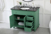 42 Inch Single Bathroom Vanity In Vintage Mint (VF12342VM)