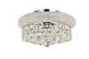 Primo 4 Light Chrome Flush Mount Clear Royal Cut Crystal (V1800F12C/RC)