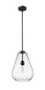 Z-Lite Ayra 1 Light Pendant in Matte Black (488P12-MB)
