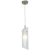 Gyro Brushed Steel 1 Light Indoor Pendant (52062-BS/CLOP)