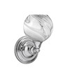 Wall Sconce, Chrome Finish, 5.75" Onyx Swirl Glass (40-CH-4109)