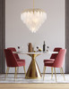 Savoy House Boa 9-Light Chandelier in Warm Brass by Breegan Jane (1-3504-9-322)