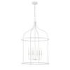 Brookstone 6-Light Pendant in Bisque White (3-7388-6-83)