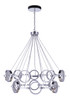 Context 15 Light LED Chandelier in Chrome (59315-CH-LED)