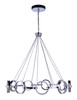Context 9 Light LED Chandelier in Chrome (59329-CH-LED)