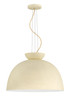 Ventura Dome 1 Light Pendant in Cottage White (59192-CW)