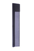 Tony Large Outdoor LED Pocket Sconce in Midnight (ZA6222-MN-LED)