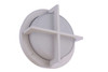 Outdoor Large Round Bulkhead in Textured White (ZA5912-TW)
