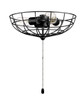 3 Light Cage Bowl LED Light Kit in Flat Black (LK2801-FB-LED)