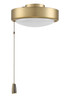 1 Light Universal LED Disk Light Kit in Satin Brass (LK2901-SB)