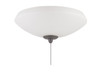 2 Light Elegance Bowl LED Light Kit (White Frost Glass) (LKE201WF-LED)