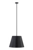 Z-Lite Lilly 1 Light Pendant in Matte Black (2307-24MB)