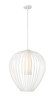 Z-Lite Savanti 1 Light Pendant in Tundra White (7507-22TW)