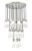 Alton 27 Light Chandelier in Brushed Nickel (824P-27R-BN)
