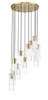 Z-Lite Alton 11 Light Chandelier in Modern Gold (824P-11R-MGLD)