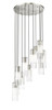 Alton 11 Light Chandelier in Brushed Nickel (824P-11R-BN)