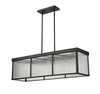 Carnaby 10 Light Pendant in Matte Black (7504-42L-MB)