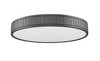 Madison 1 Light Flush Mount in Matte Black (1005F20-MB-LED)