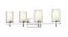 Z-Lite Grayson 4 Light Vanity in Chrome (1949-4V-CH)