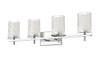 Z-Lite Grayson 4 Light Vanity in Chrome (1949-4V-CH)
