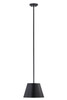 Lilly 1 Light Pendant in Matte Black (2307-12MB)