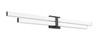 Z-Lite Zane 2 Light Vanity in Matte Black (1008-40W-MB-LED)