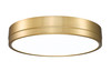 Algar 1 Light Flush Mount in Modern Gold (1006F16-MGLD-LED)
