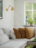 Z-Lite Regent 1 Light Wall Sconce in Rubbed Brass (347S-RB)
