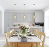 Z-Lite Savanti 1 Light Pendant in Modern Gold (7507-12MGLD)