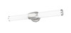 Z-Lite Cooper 1 Light Vanity in Brushed Nickel (1010-25W-BN-LED)