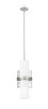 Cayden 1 Light Pendant in Brushed Nickel (1946P-ROD-BN)