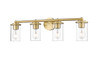 Thayer 4 Light Vanity in Luxe Gold (742-4V-LG)