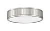Z-Lite Madison 1 Light Flush Mount in Brushed Nickel (1005F12-BN-LED)