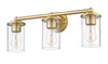 Thayer 3 Light Vanity in Luxe Gold (742-3V-LG)