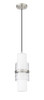 Cayden 1 Light Pendant in Brushed Nickel (1946P-BN)