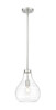 Bon Air 1 Light Pendant in Brushed Nickel (496P10-BN)