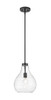 Bon Air 1 Light Pendant in Matte Black (496P10-MB)