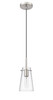 Z-Lite Kira 1 Light Pendant in Brushed Nickel (7508MP-BN)