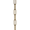 48-inch 9-gauge Gold Ombre Square Profile Accessory Chain (P8755-204)