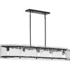 Rivera Collection 5-Light Matte Black Luxe Industrial Linear Light (P400356-31M)