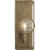 Cumberland Collection One-Light Aged Bronze Modern Farmhouse Wall Sconce (P710076-196)