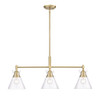 Malta BCB Linear Pendant In Brushed Champagne Bronze (0511-LP BCB-CLR)