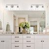 Malta CH 3 Light Bath Vanity In Chrome (0511-BA3 CH-CLR)