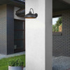 Levitt Large Wall Sconce - Outdoor in Natural Black with Natural Black Shade (2866-OWL NB-NB)