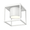 Desmond WHT Flush Mount - 7" in Matte White with Matte White Shade (9092-FM7 WHT-WHT)