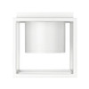 Desmond WHT Flush Mount - 7" in Matte White with Matte White Shade (9092-FM7 WHT-WHT)