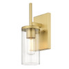 Winslett BCB 1 Light Wall Sconce In Brushed Champagne Bronze (7011-1W BCB-CLR)