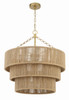 Shyla 10 Light Soft Gold Chandelier (SHY-10907-SG)