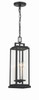 Aspen 4 Light Matte Black Outdoor Pendant (ASP-8915-MK)
