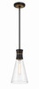 Crystorama Quinn 1 Light Pendant (QUN-1500-MK-TG)